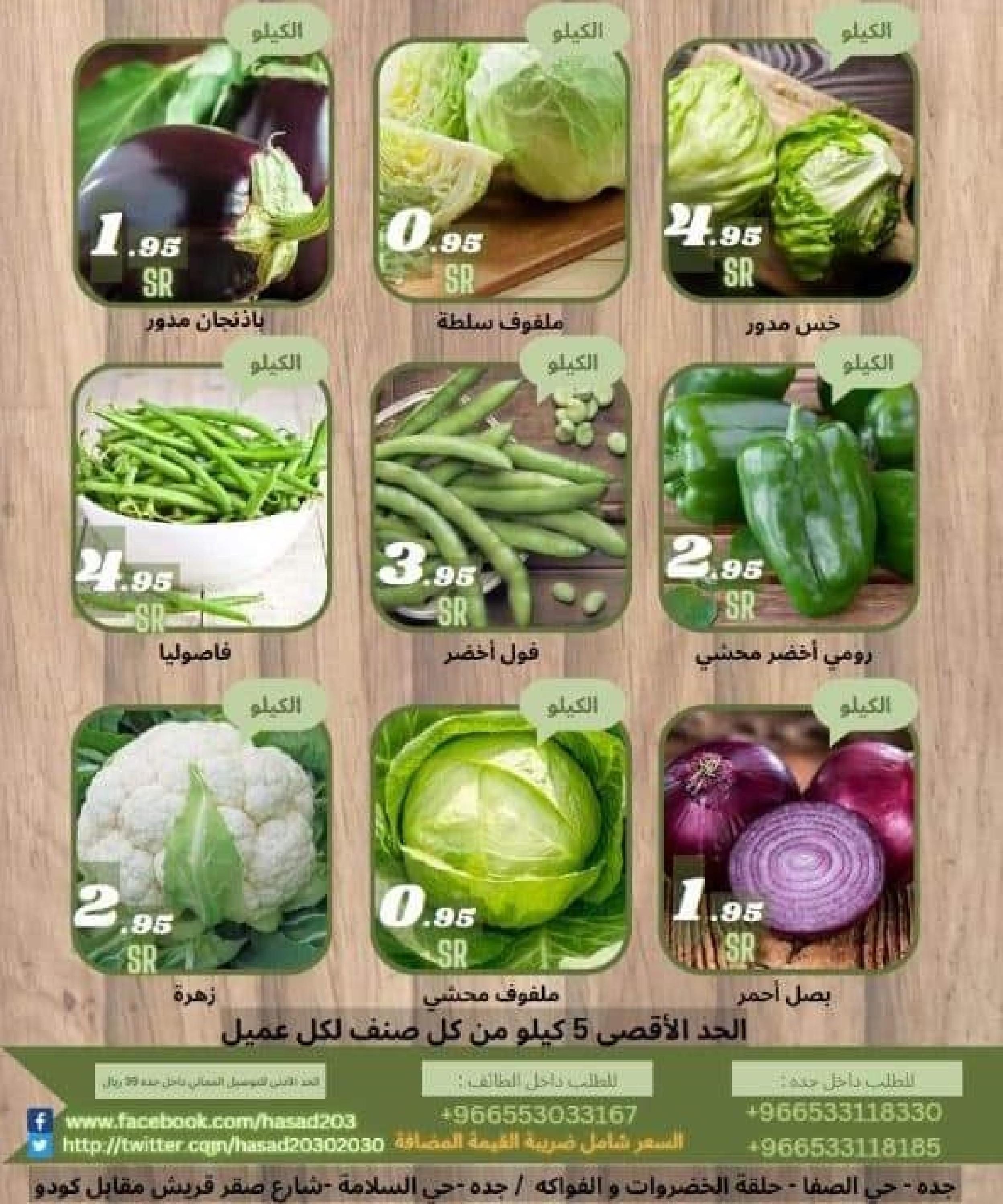 عروض مؤسسة حصاد البساتين السعودية من 24 حتى 26 يناير 2023 عروض التحدى