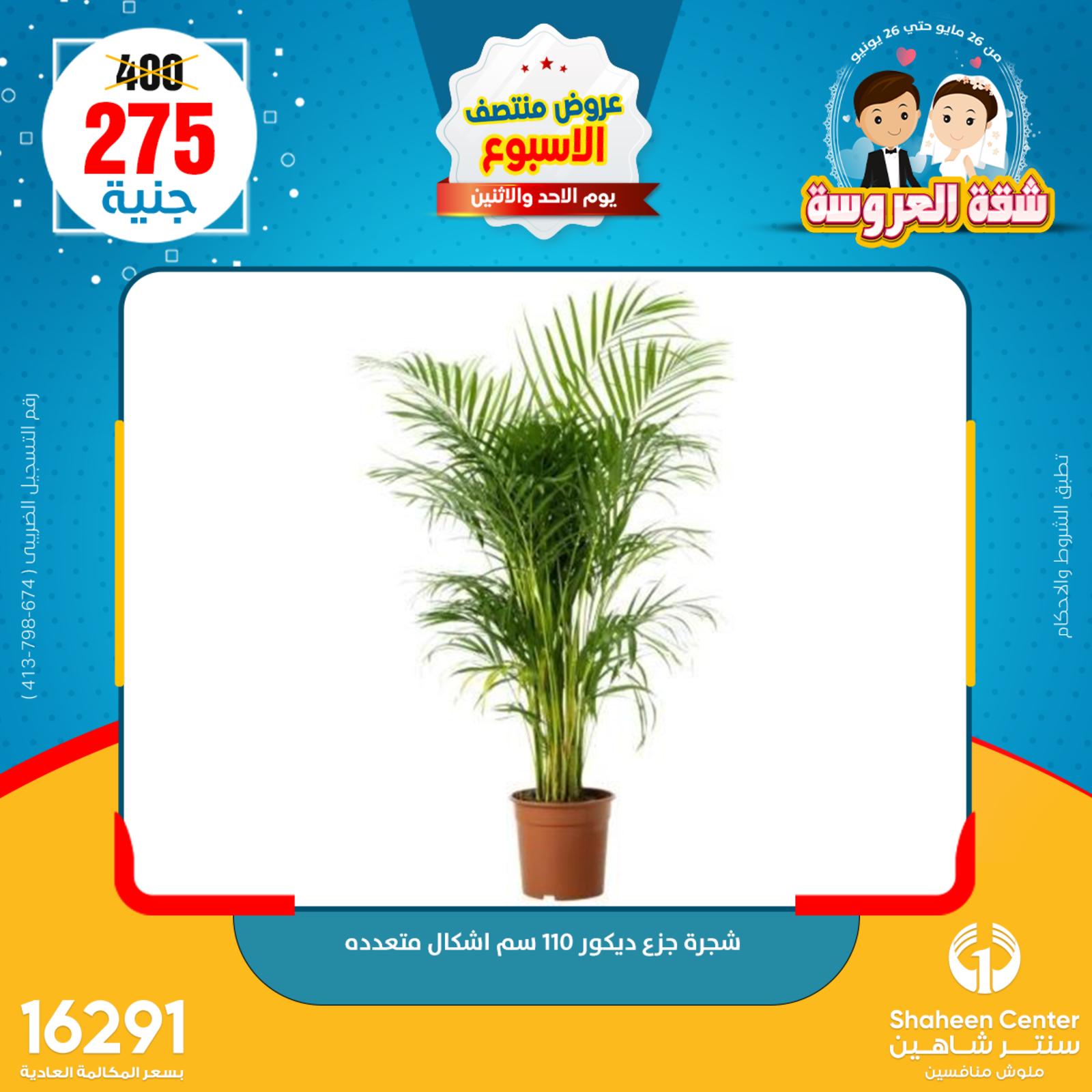 عروض سنتر شاهين من 29 حتى 30 مايو 2022 عروض الديكور