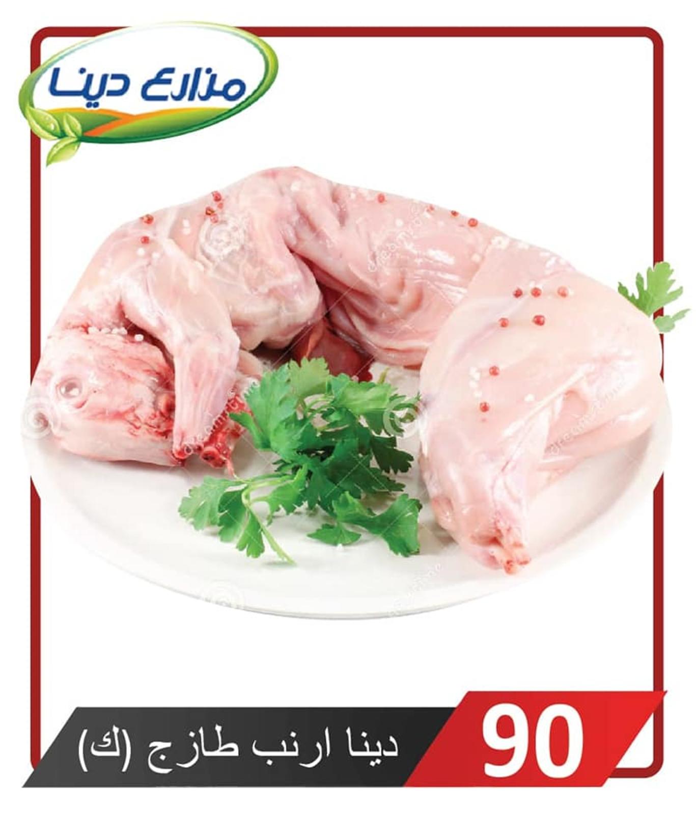 أسعار منتجات مزارع دينا الصحراوى من 18-7-2019