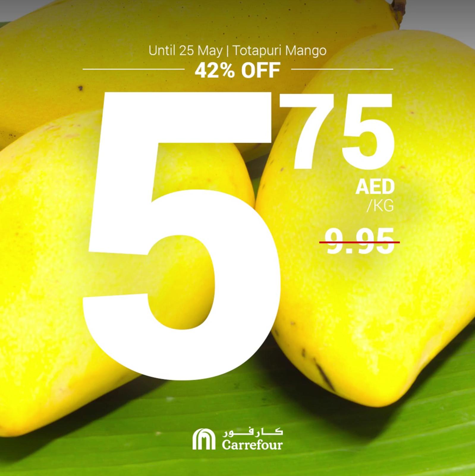 عروض كارفور الإمارات من 20 حتى 25-5-2019 مهرجان المانجو 