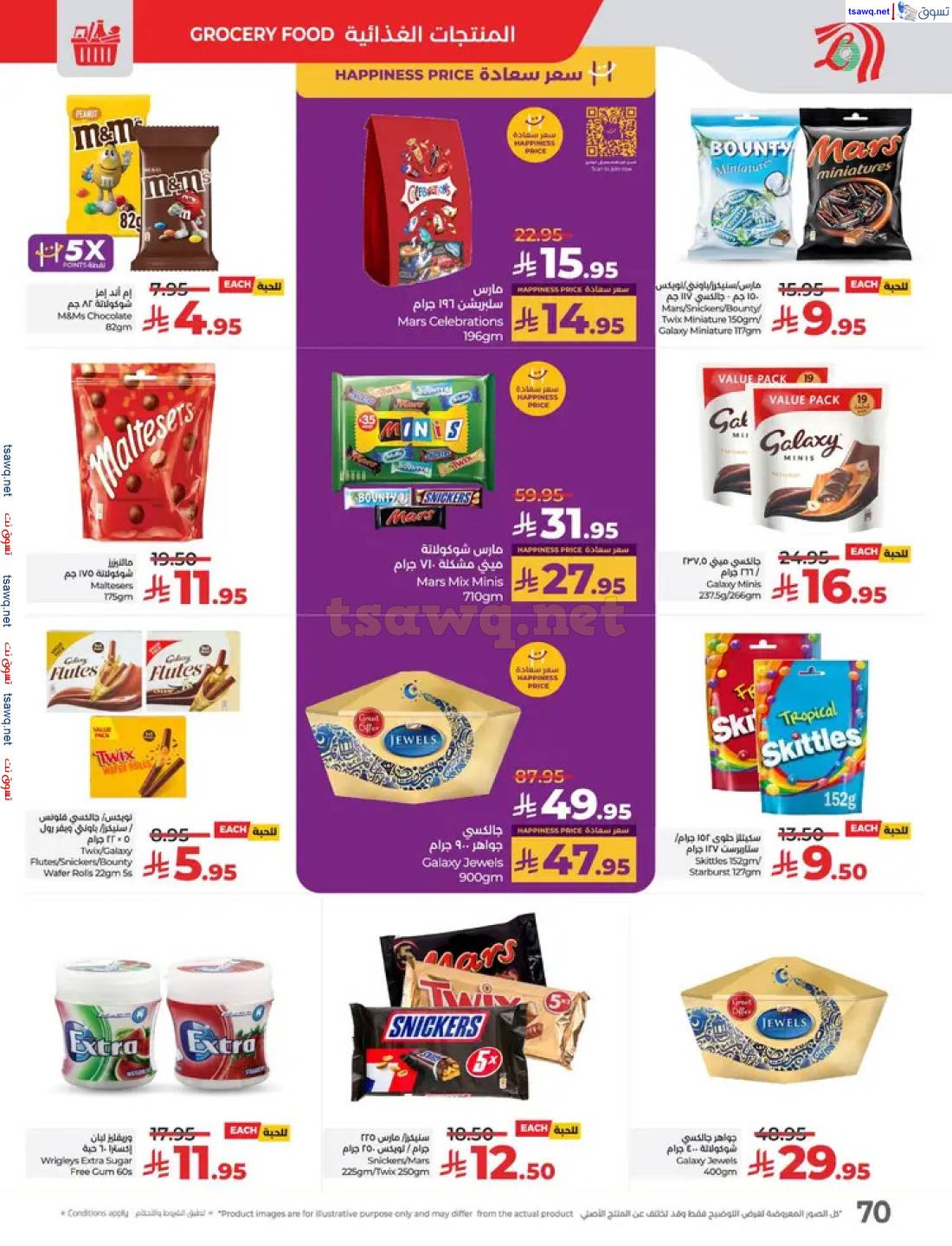 عروض لولو السعودية من 27 إبريل حتى 3 مايو 2025 عالم المأكولات