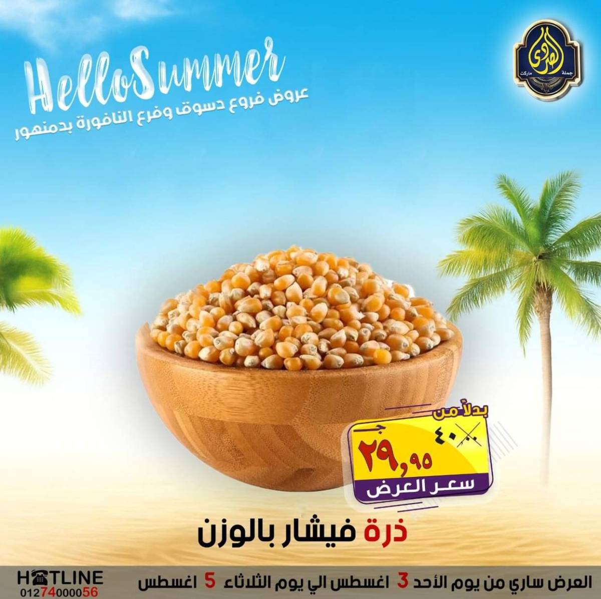 عروض الصردى جملة ماركت من 3 حتى 5 أغسطس 2025 عروض الصيف