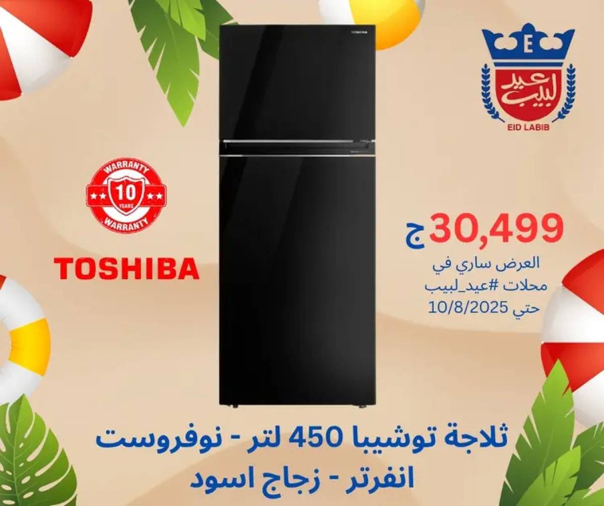 عروض محلات عيد لبيب من 4 حتى 15 أغسطس 2025 أجهزة منزلية