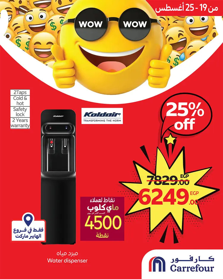 عروض كارفور مصر من 19 حتى 25 أغسطس 2025 أقوى الأسعار