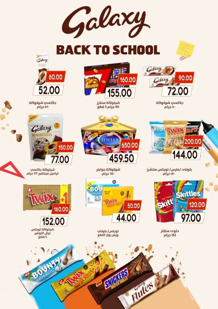 عروض جلهوم ماركت شبين الكوم حتى 6 سبتمبر 2025 المولد النبوى