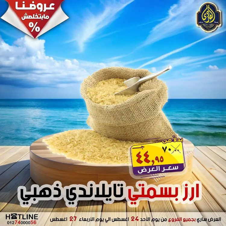 عروض الصردى جملة ماركت  الأحد 24 أغسطس 2025 عروض اليوم الواحد