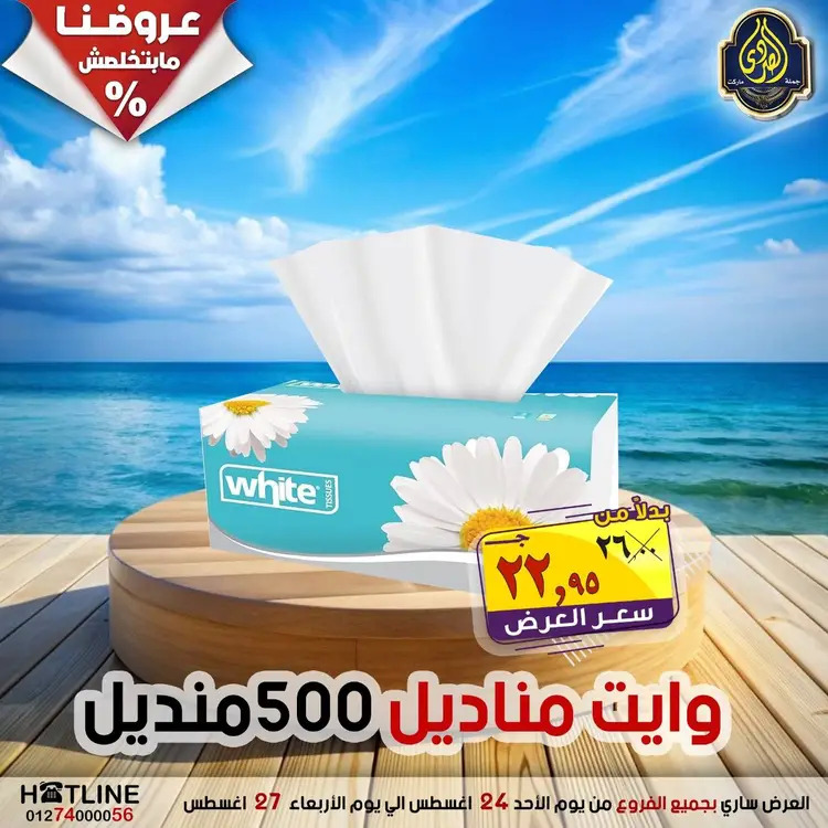 عروض الصردى جملة ماركت  الأحد 24 أغسطس 2025 عروض اليوم الواحد