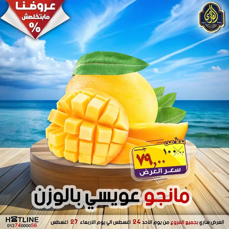 عروض الصردى جملة ماركت  الأحد 24 أغسطس 2025 عروض اليوم الواحد