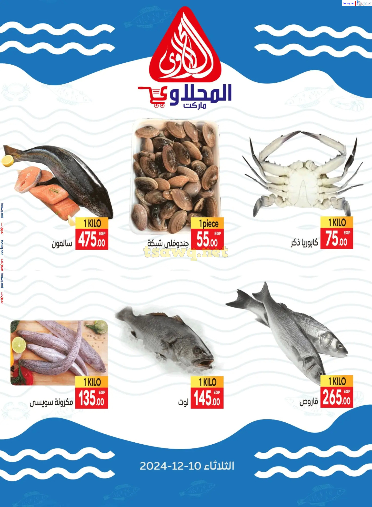 عروض المحلاوى ماركت الثلاثاء 10 ديسمبر 2024 عروض الفريش