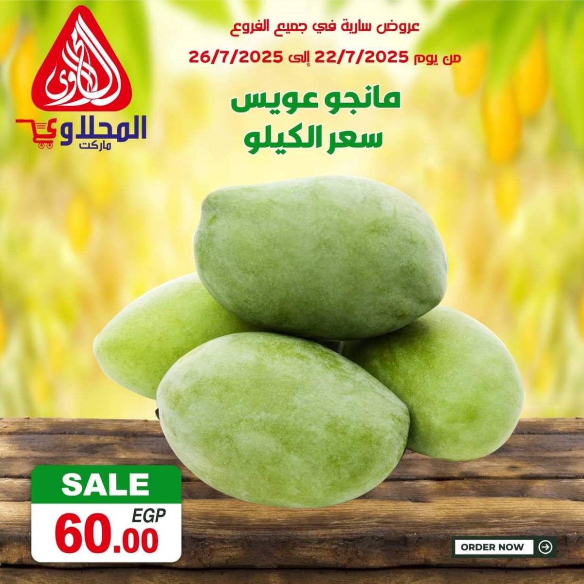 عروض المحلاوى ماركت من 22 حتى 26 يوليو 2025 صفقات طازجة