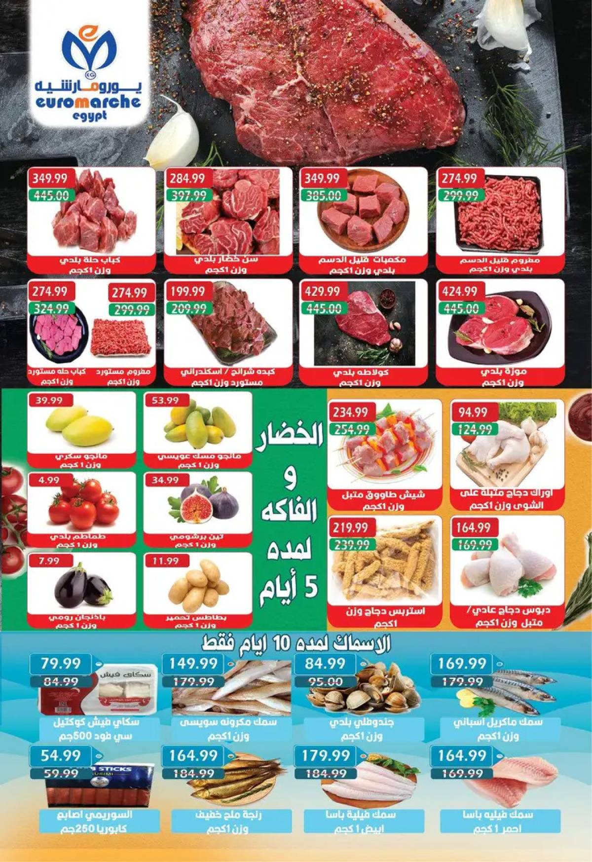 عروض يورومارشيه حدائق الأهرام  من 23  يوليو حتى 8 أغسطس 2025 عروض الصيف