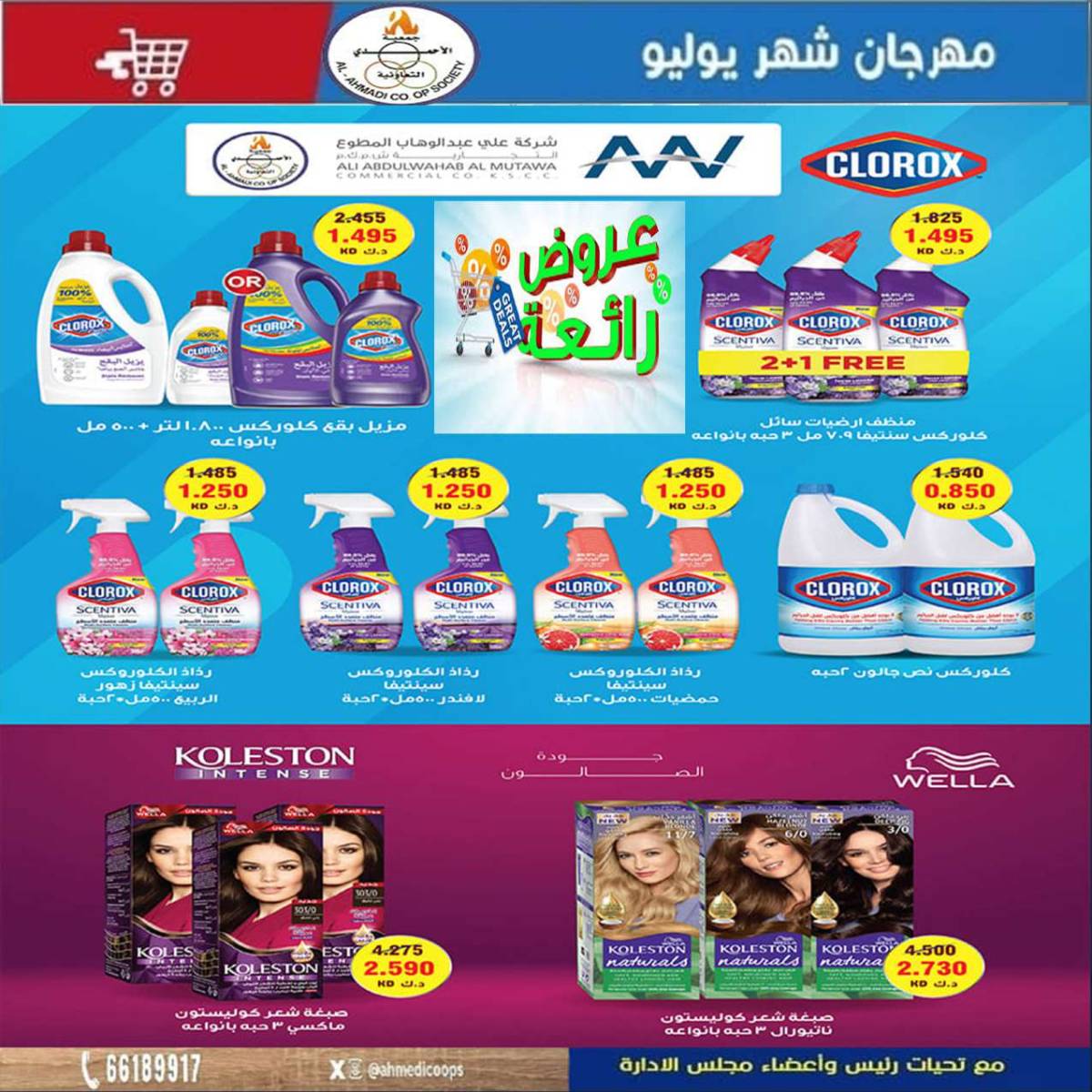 عروض جمعية الأحمدى من 24 حتى 31 يوليو 2025 مهرجان يوليو