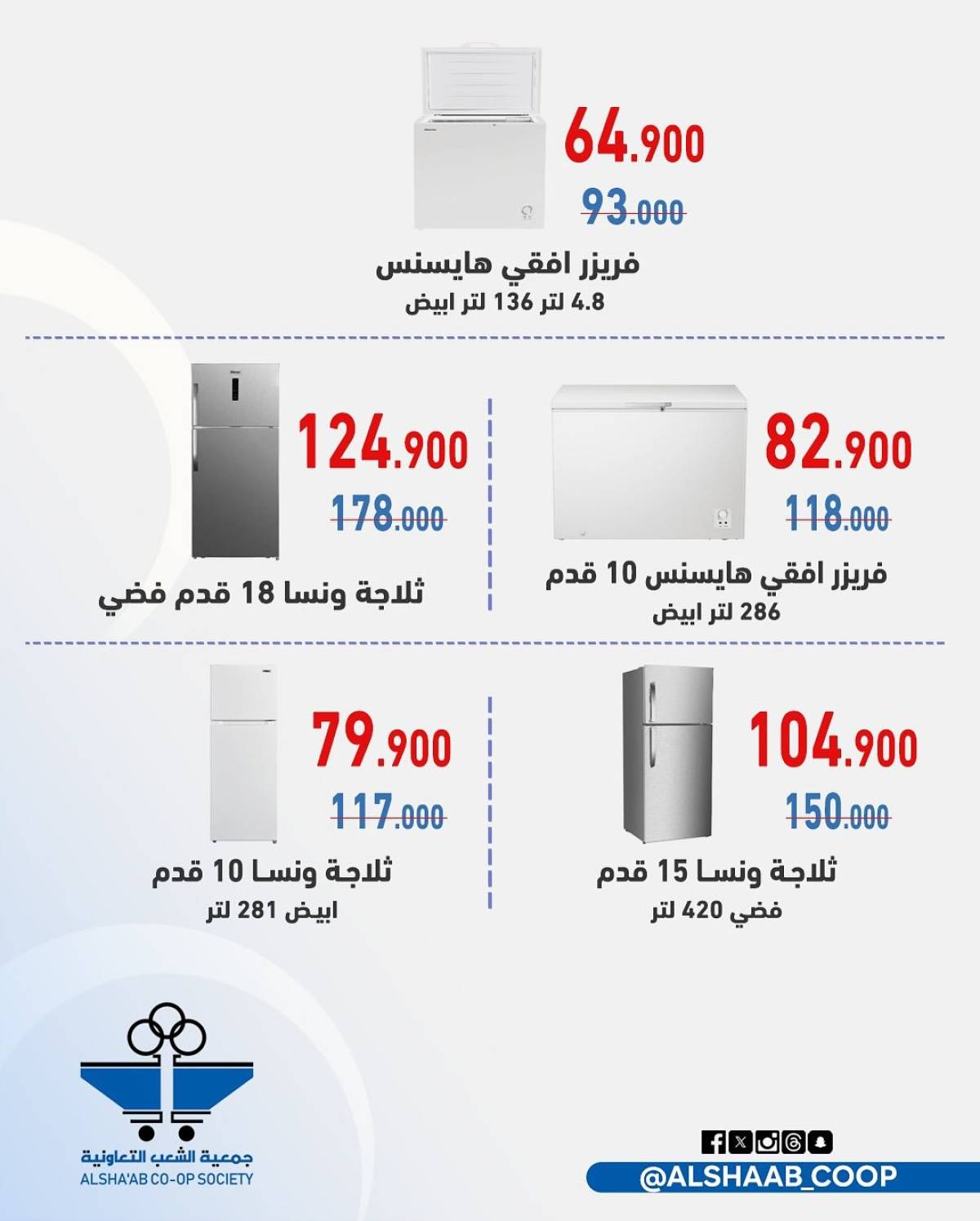 عروض جمعية الشعب الكويت من 23 حتى 31 يوليو 2025 لوازم العائلة