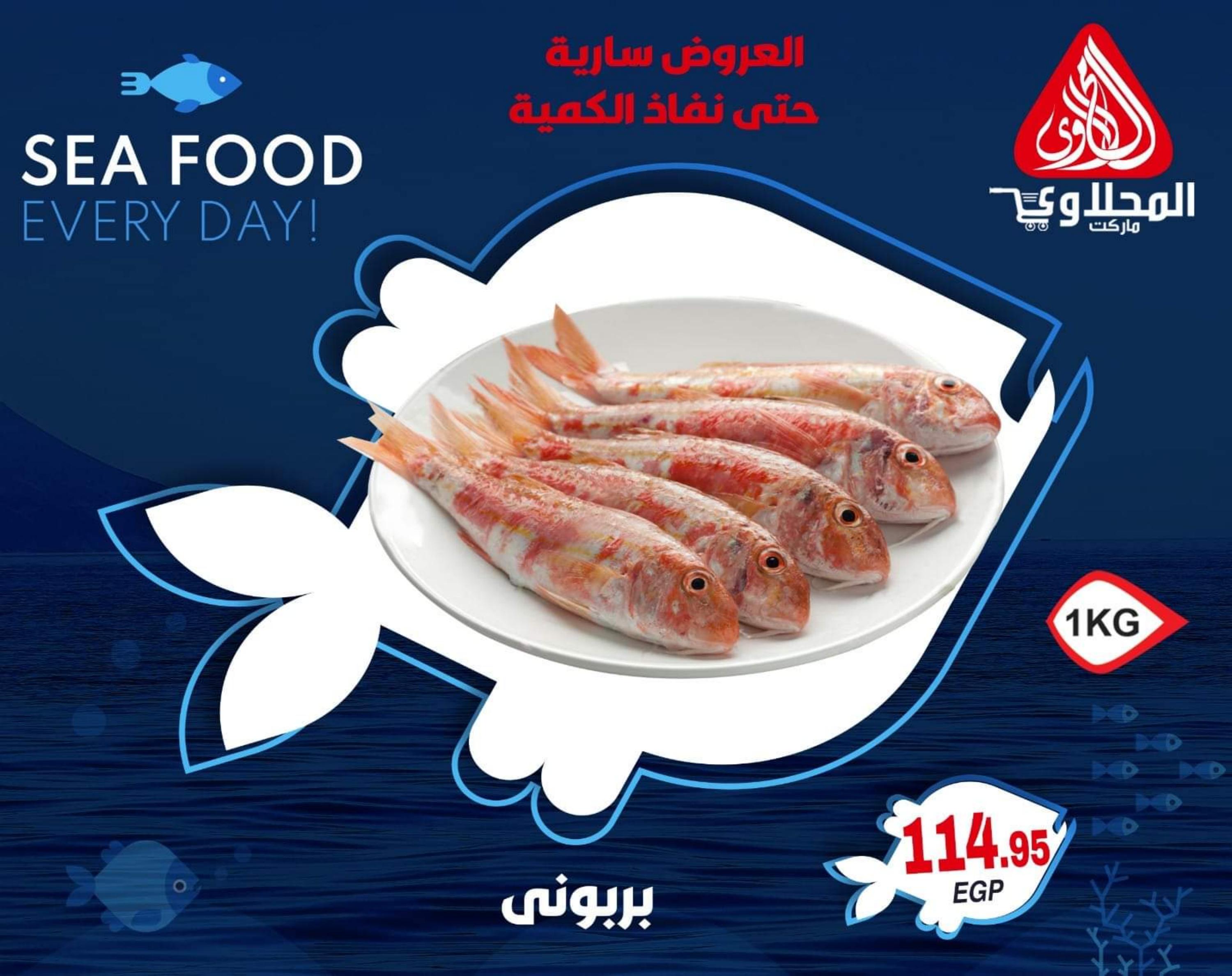 عروض المحلاوى ماركت من 13 يونيو 2023 أسماك