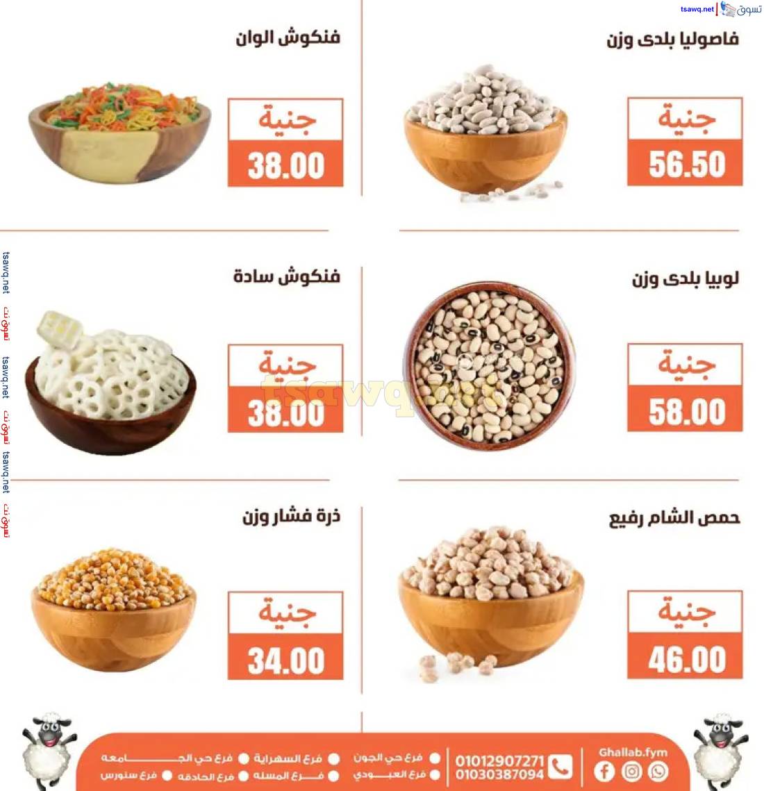 عروض أسواق غلاب الفيوم من 31 مايو حتى 6 يونيو 2025 عيد الأضحى