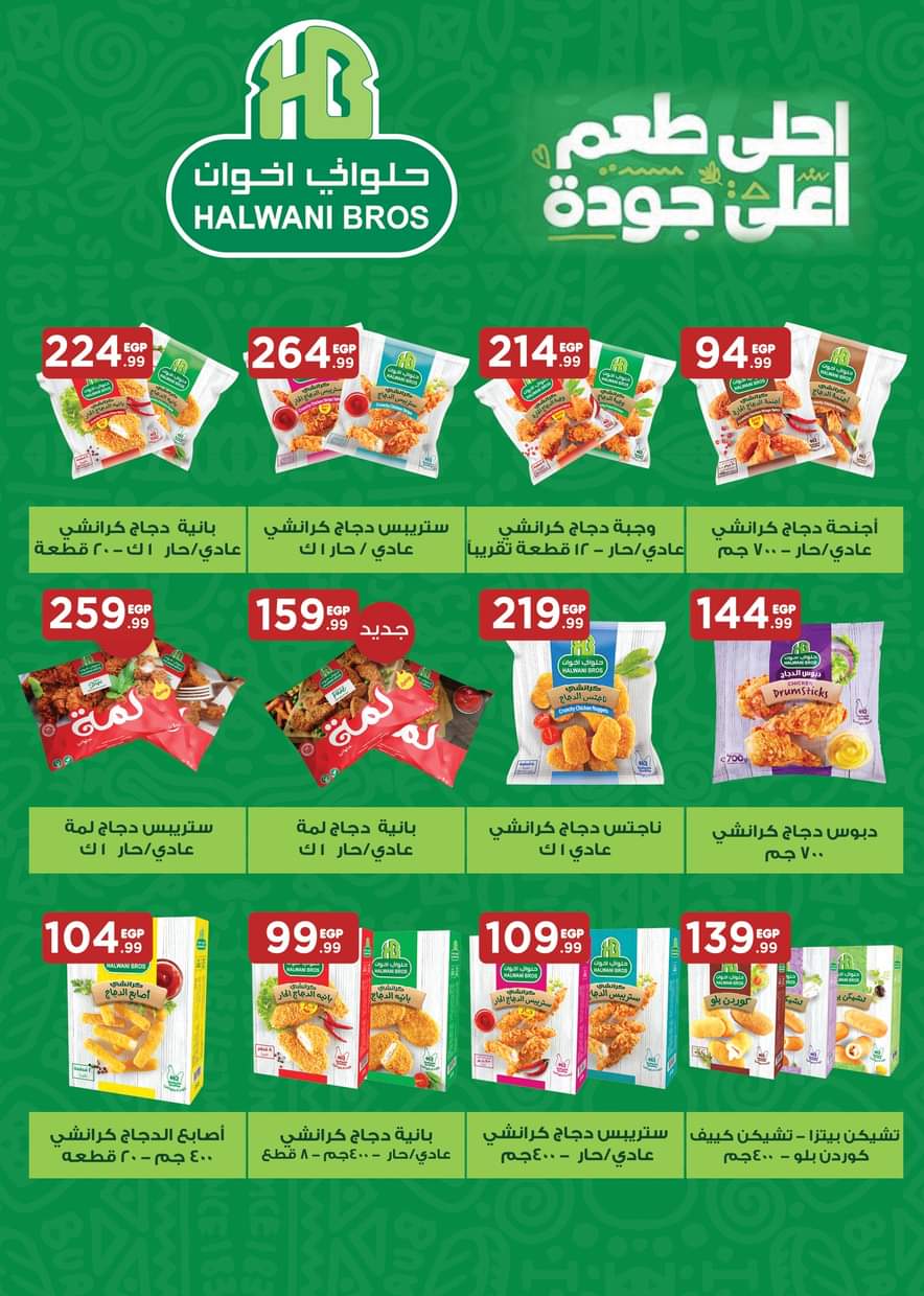 عروض المحلاوى ستورز ومارت فييل حتى 25 يونيو 2025 عروض الصيف