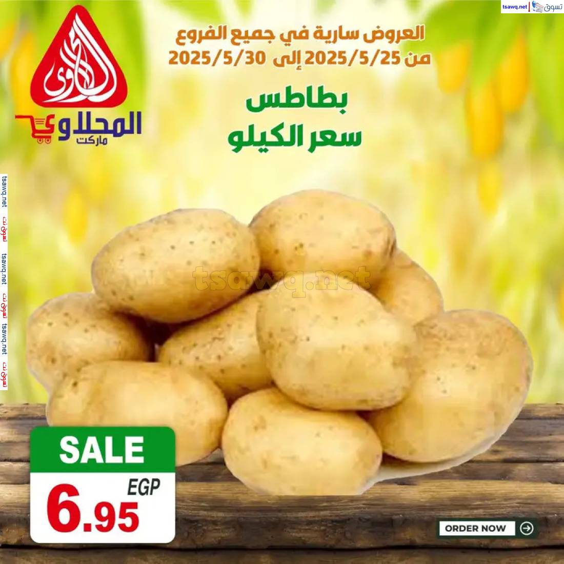 عروض المحلاوى ماركت من 25 حتى 30 مايو 2025 عروض طازجة