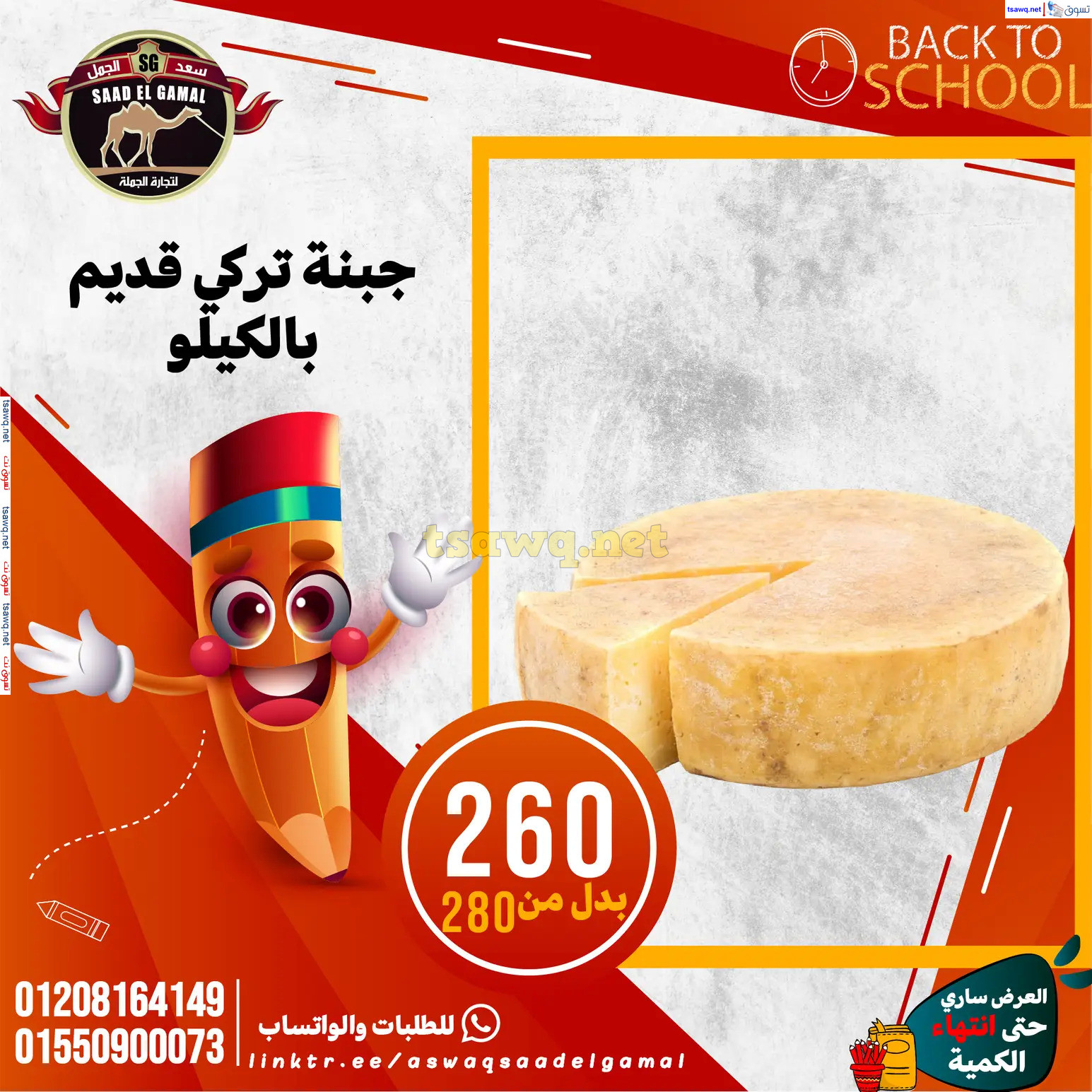 عروض أسواق سعد الجمل الأسكندرية من 12سبتمبر 2024 العودة إلى المدرسة