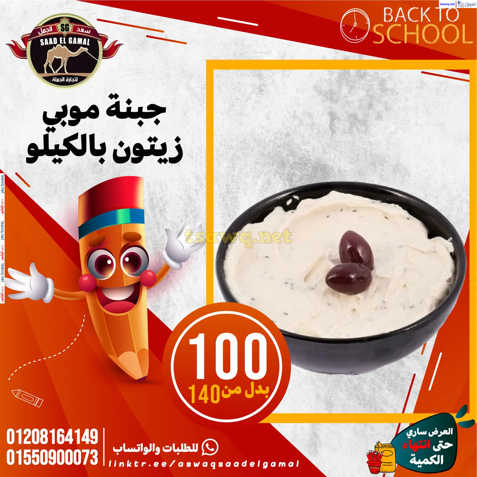 عروض أسواق سعد الجمل الأسكندرية من 12سبتمبر 2024 العودة إلى المدرسة