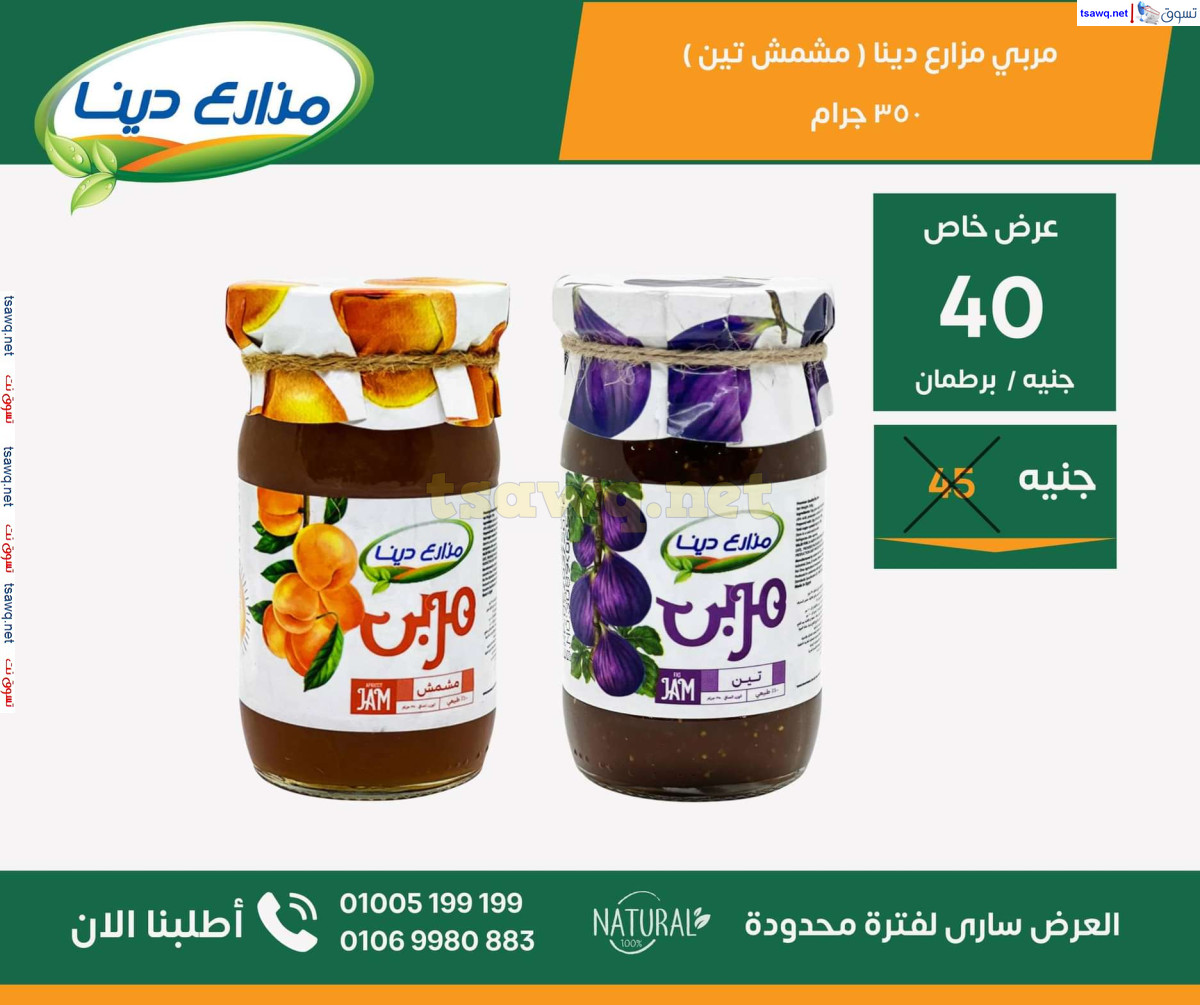 عروض مزارع دينا الصحراوى من 26 سبتمبر 2024 عروض خاصة