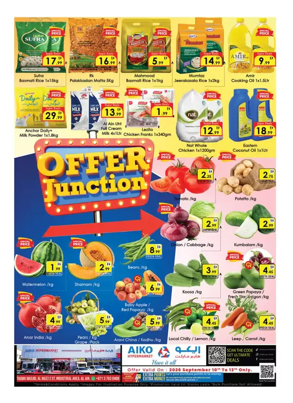 AIKO Hypermarket Al Ain offers to 13 September 2026 Offer Junction