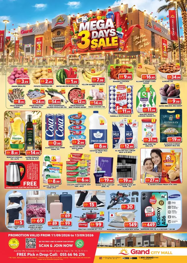 Grand City Al Quoz offers to 13 September 2026 Weekend Deals