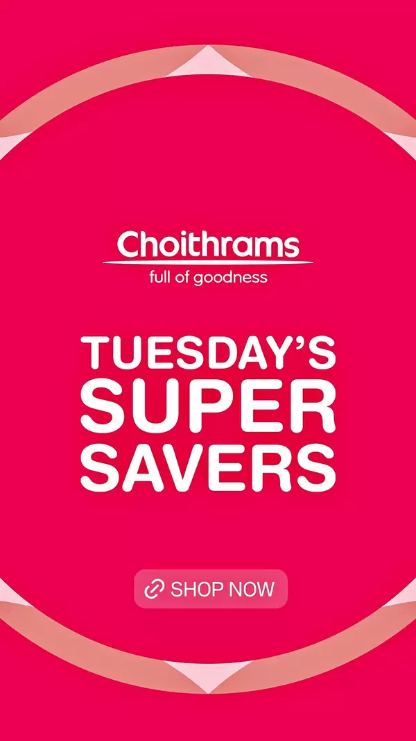 Choithrams UAE offers Tuesday 15 September 2026 Super Savers